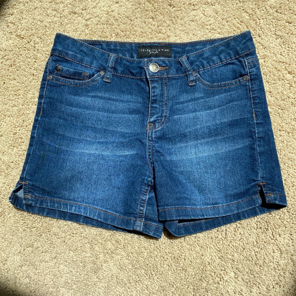 Celebrity Pink Girls Jean Short XL(14)